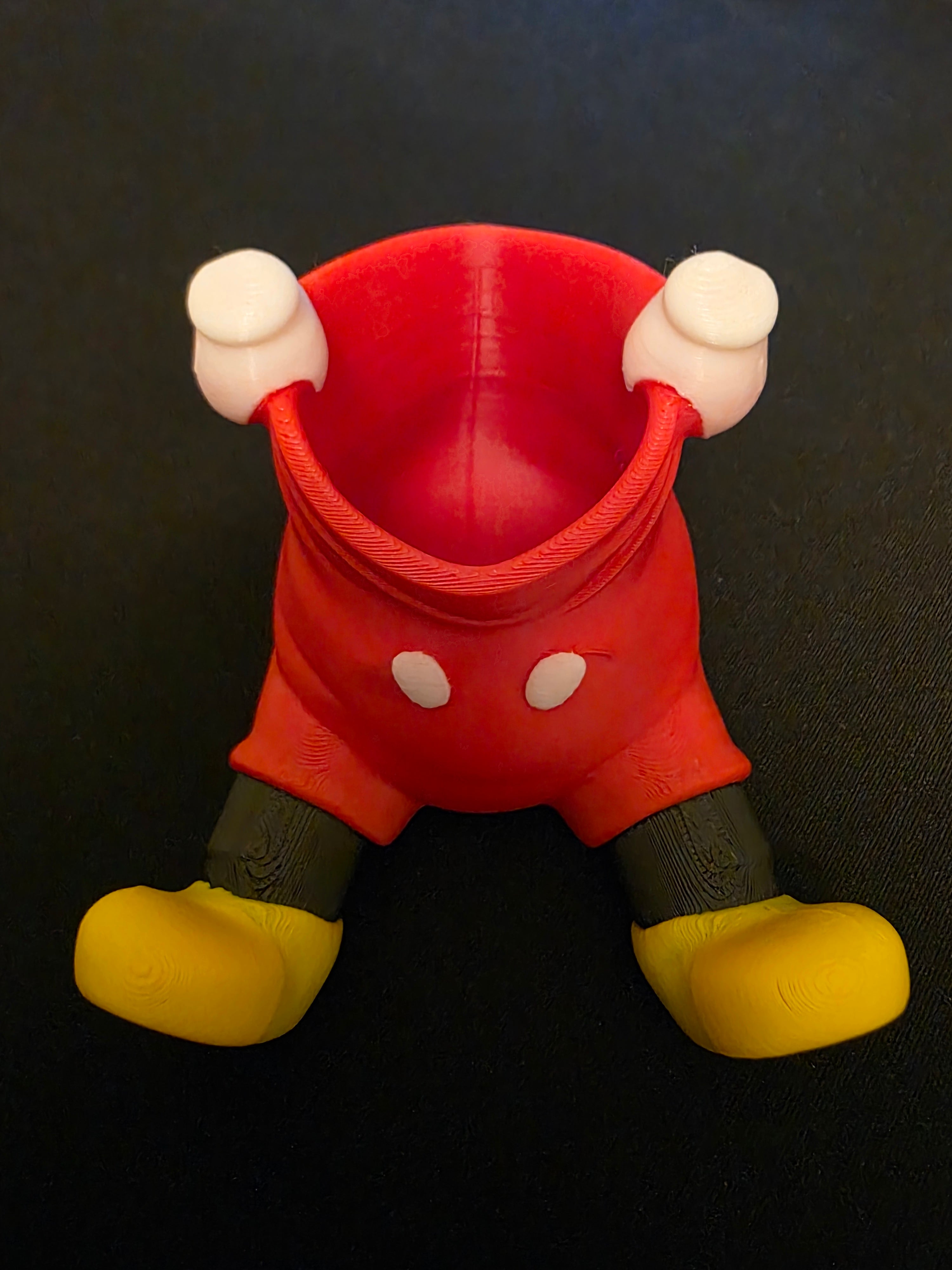 Mickey - Iconic Animated Shorts Pen Holder - Premium 3D Printed Desk Organizer