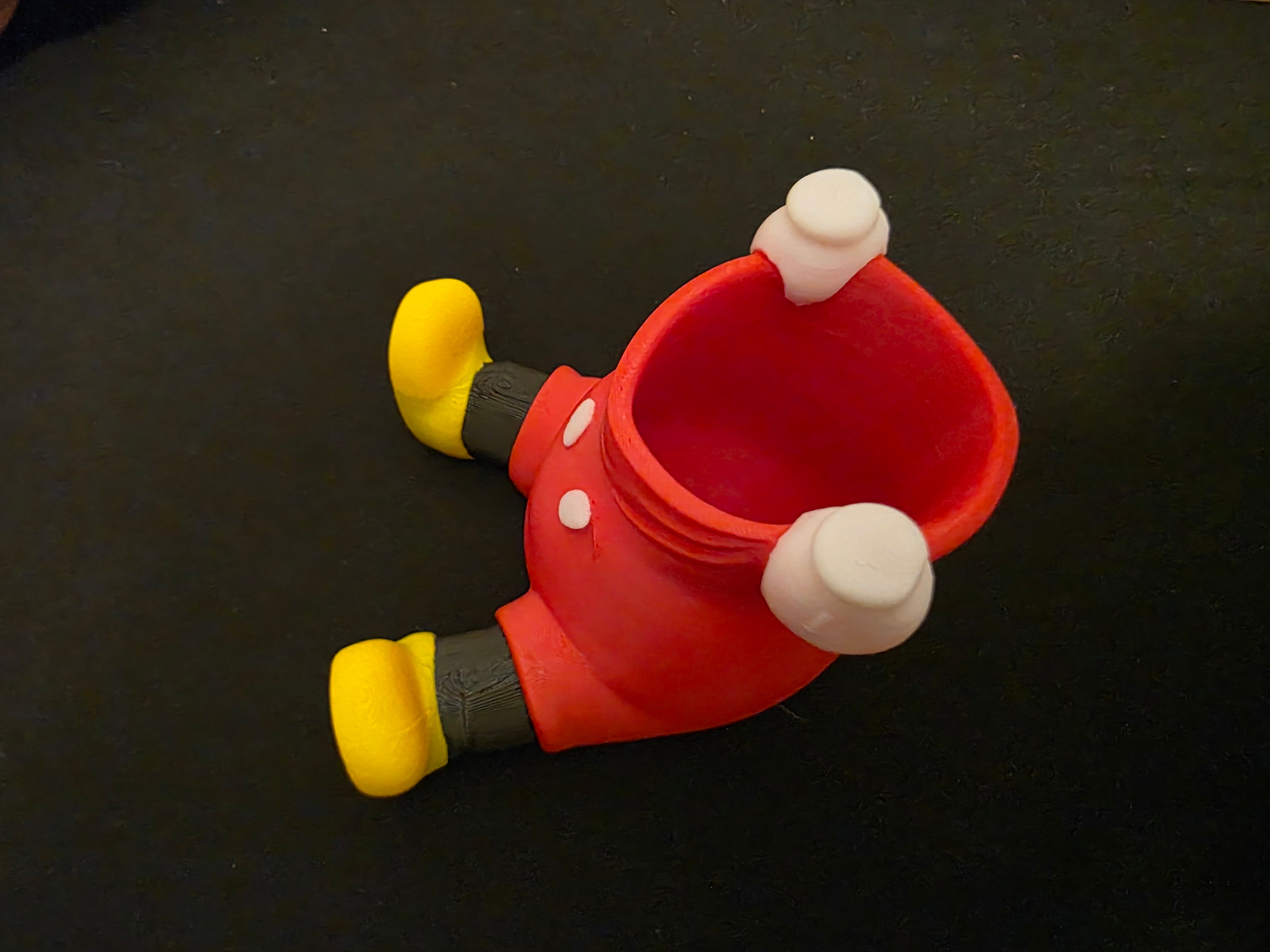 Mickey - Iconic Animated Shorts Pen Holder - Premium 3D Printed Desk Organizer