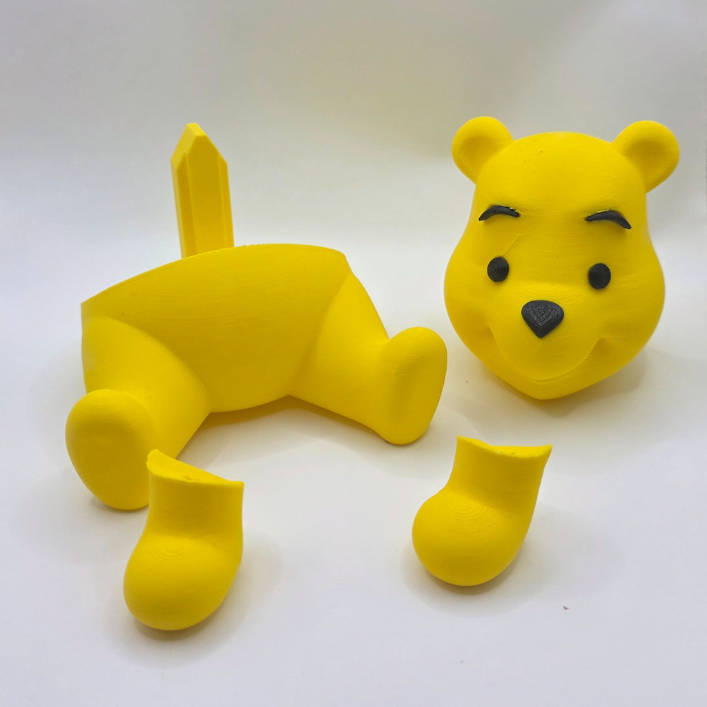 Classic Honeypot Bear - Premium 3D Art Figure - WP