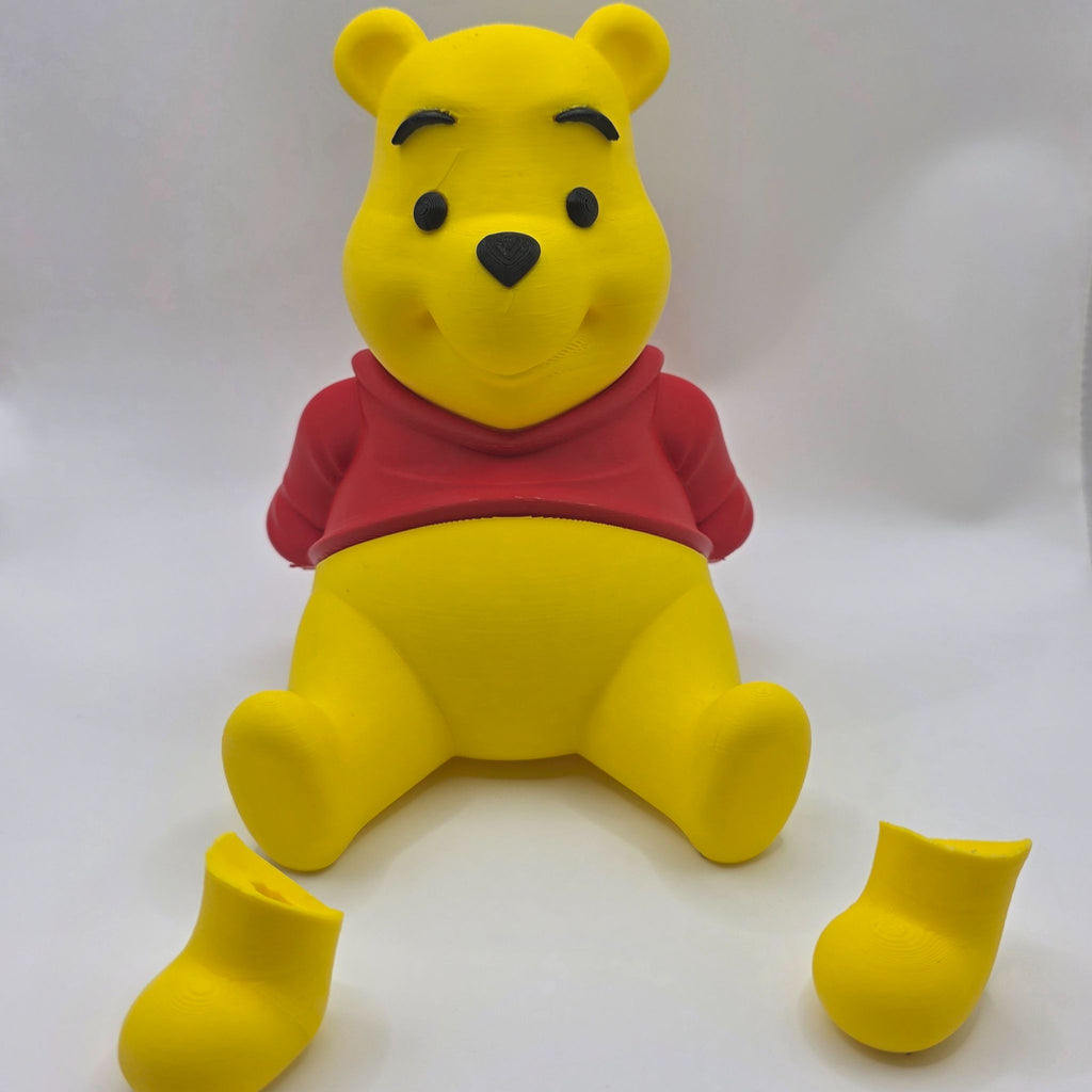 Classic Honeypot Bear - Premium 3D Art Figure - WP