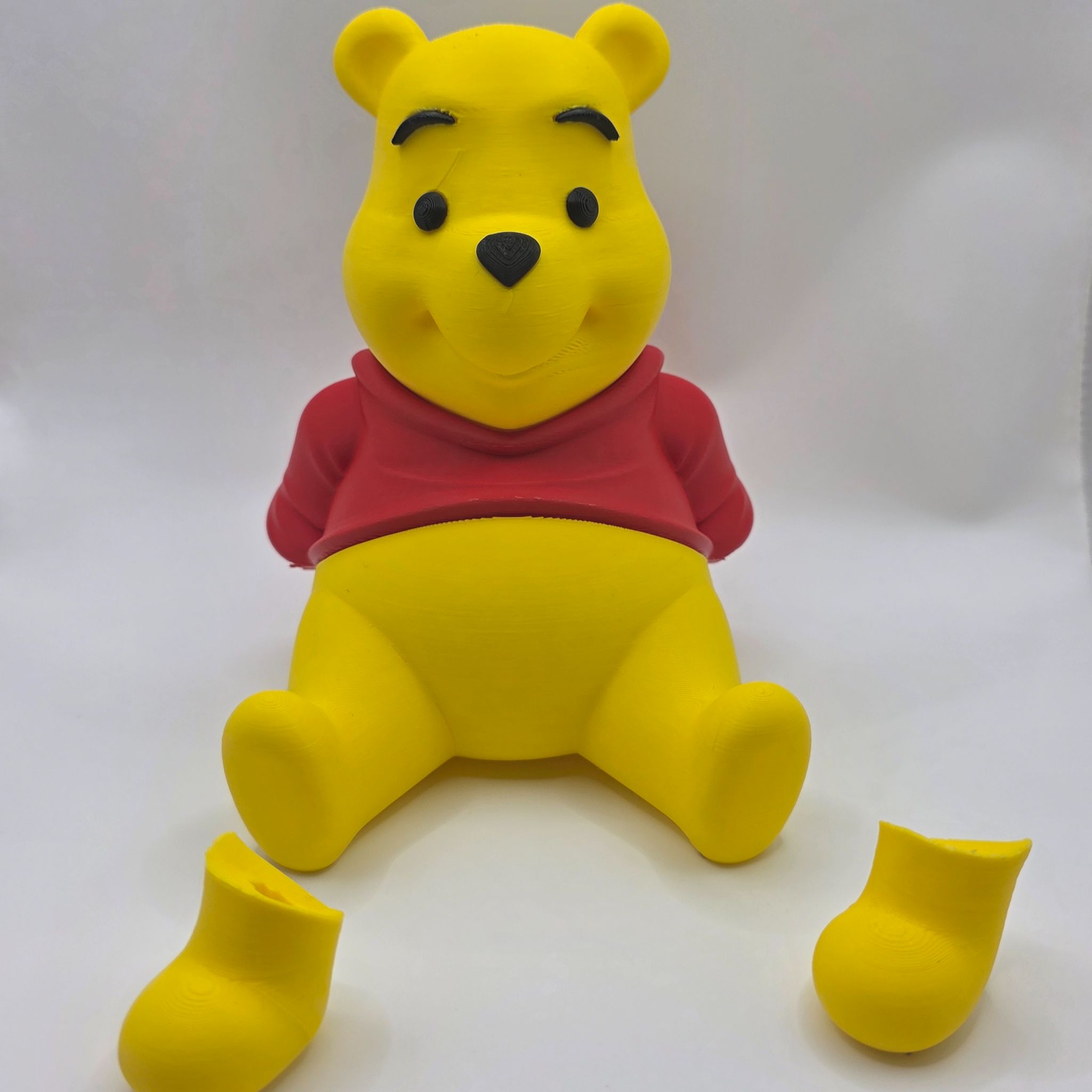 Classic Honeypot Bear - Premium 3D Art Figure - WP