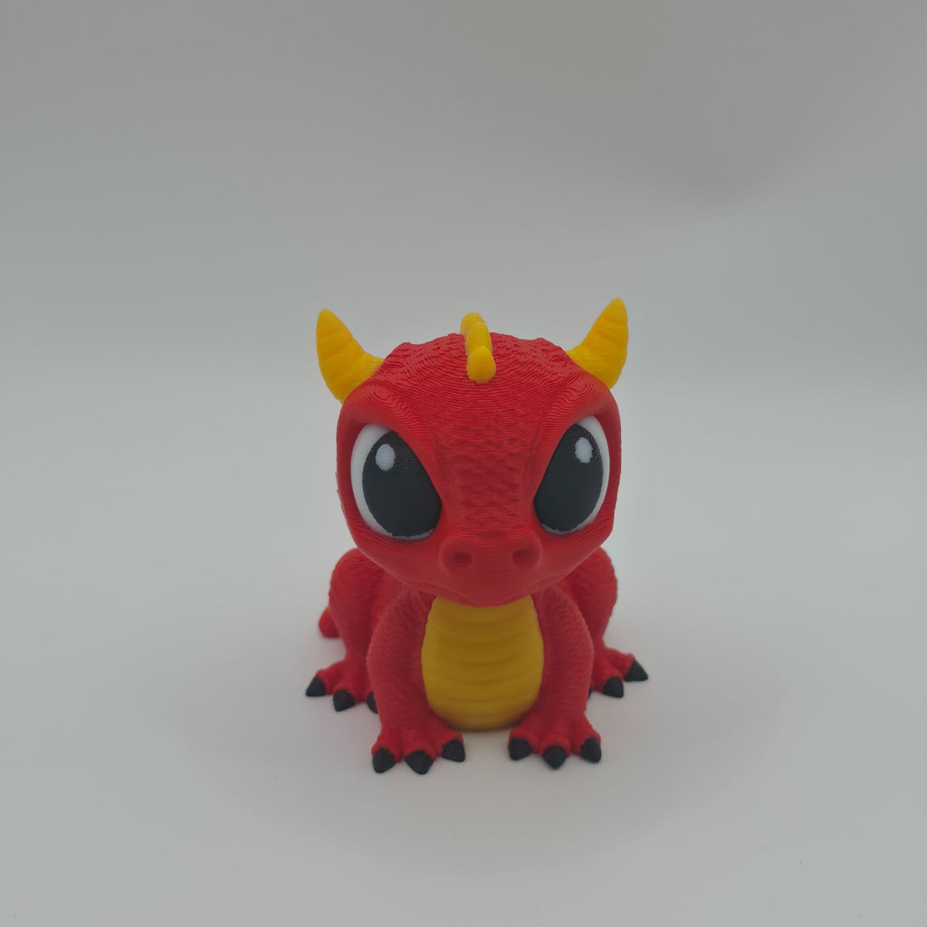 Red Dragon 3D figure - 3D Print