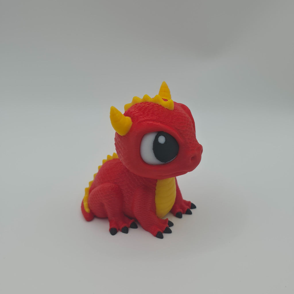 Red Dragon 3D figure - 3D Print