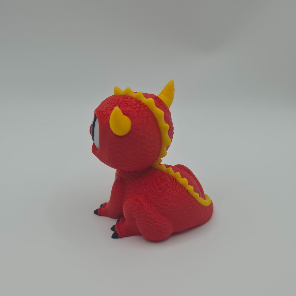 Red Dragon 3D figure - 3D Print
