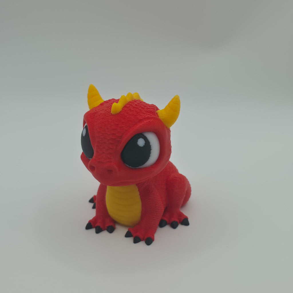 Red Dragon 3D figure - 3D Print