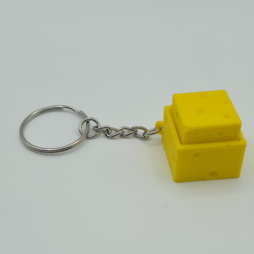 Cheesy Cube Clicker - Premium 3D Printed Fidget Toy