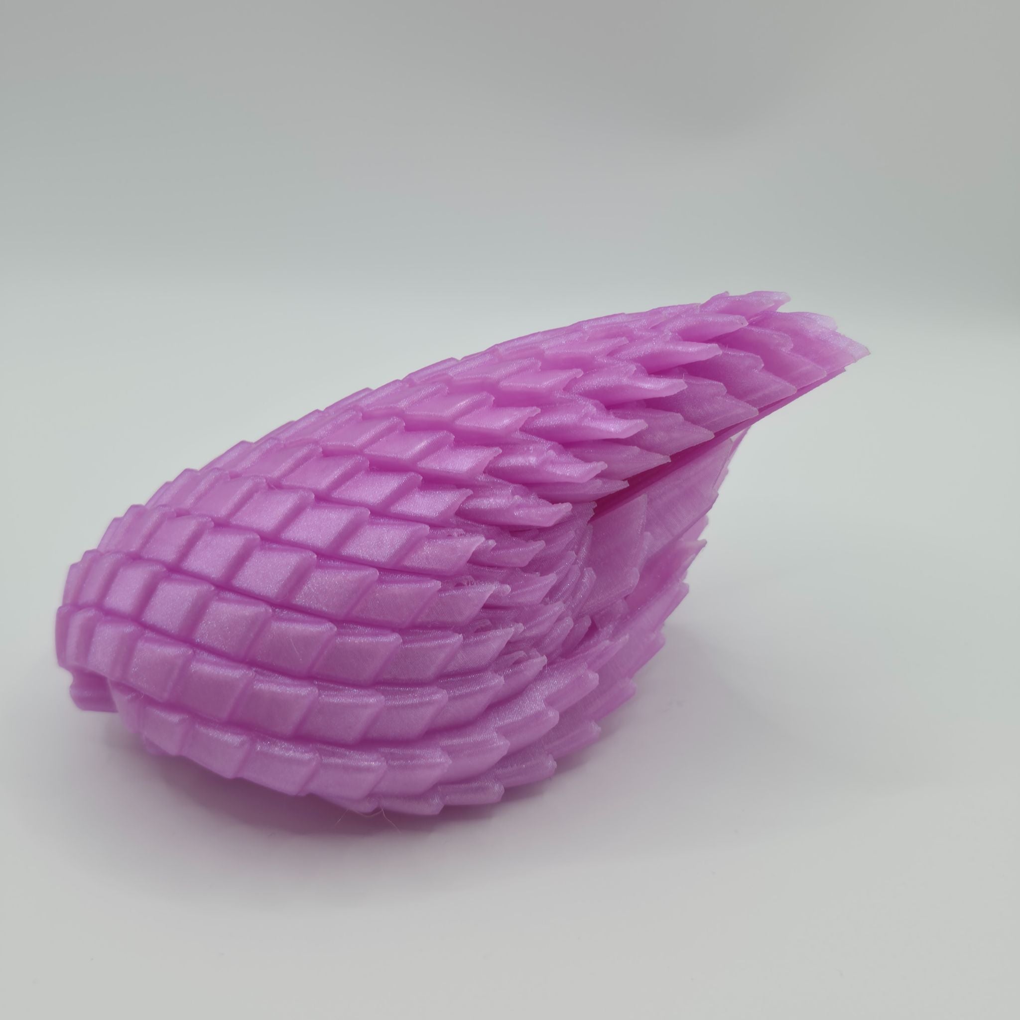Articulated Spiral Dragon Egg | 3D Printed Transformable Fidget Toy