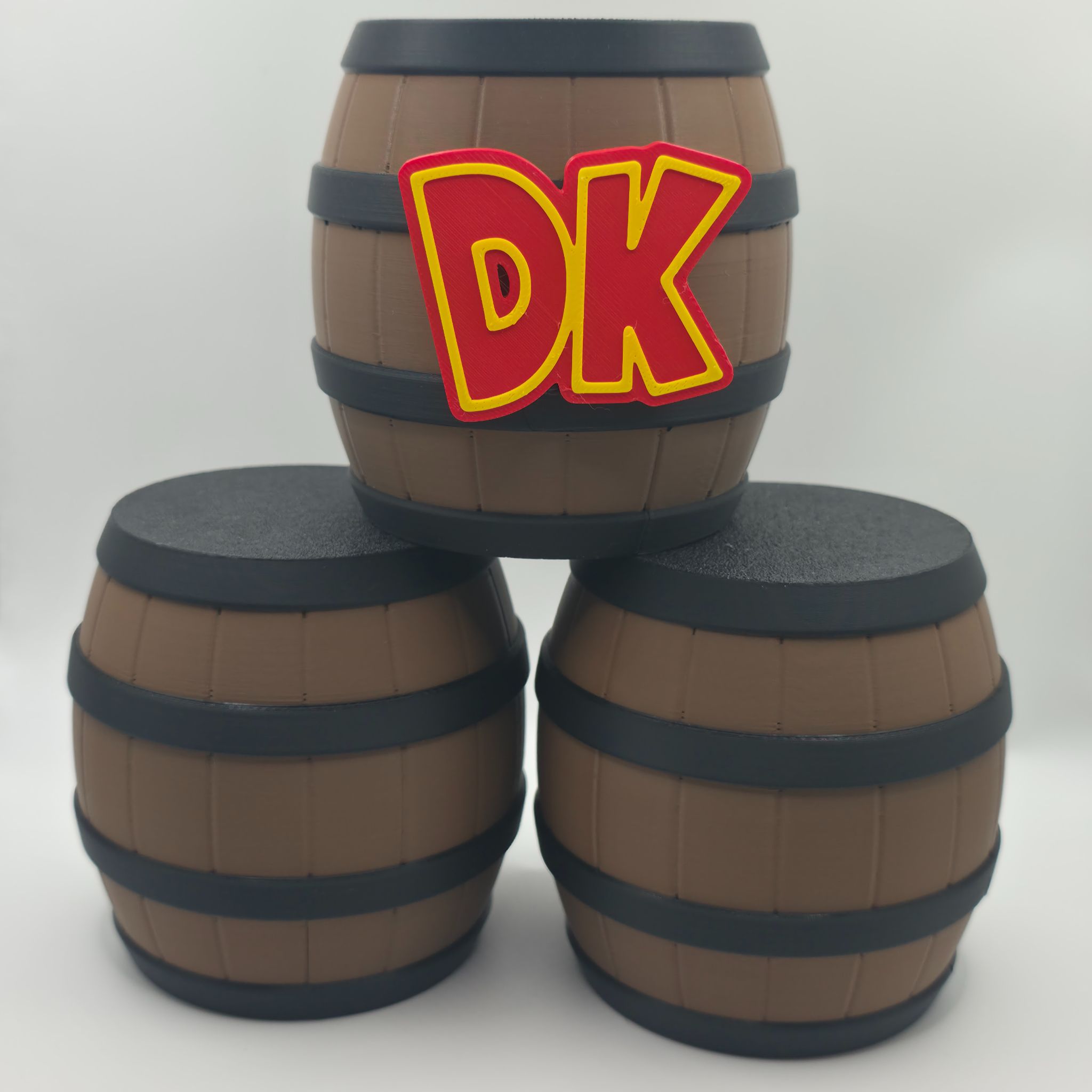 Barrel Pen Holder - Jungle DK Edition