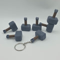 Thor's Hammer Mjolnir Keychain - Detailed 3D Printed Marvel-Inspired Hero Accessory