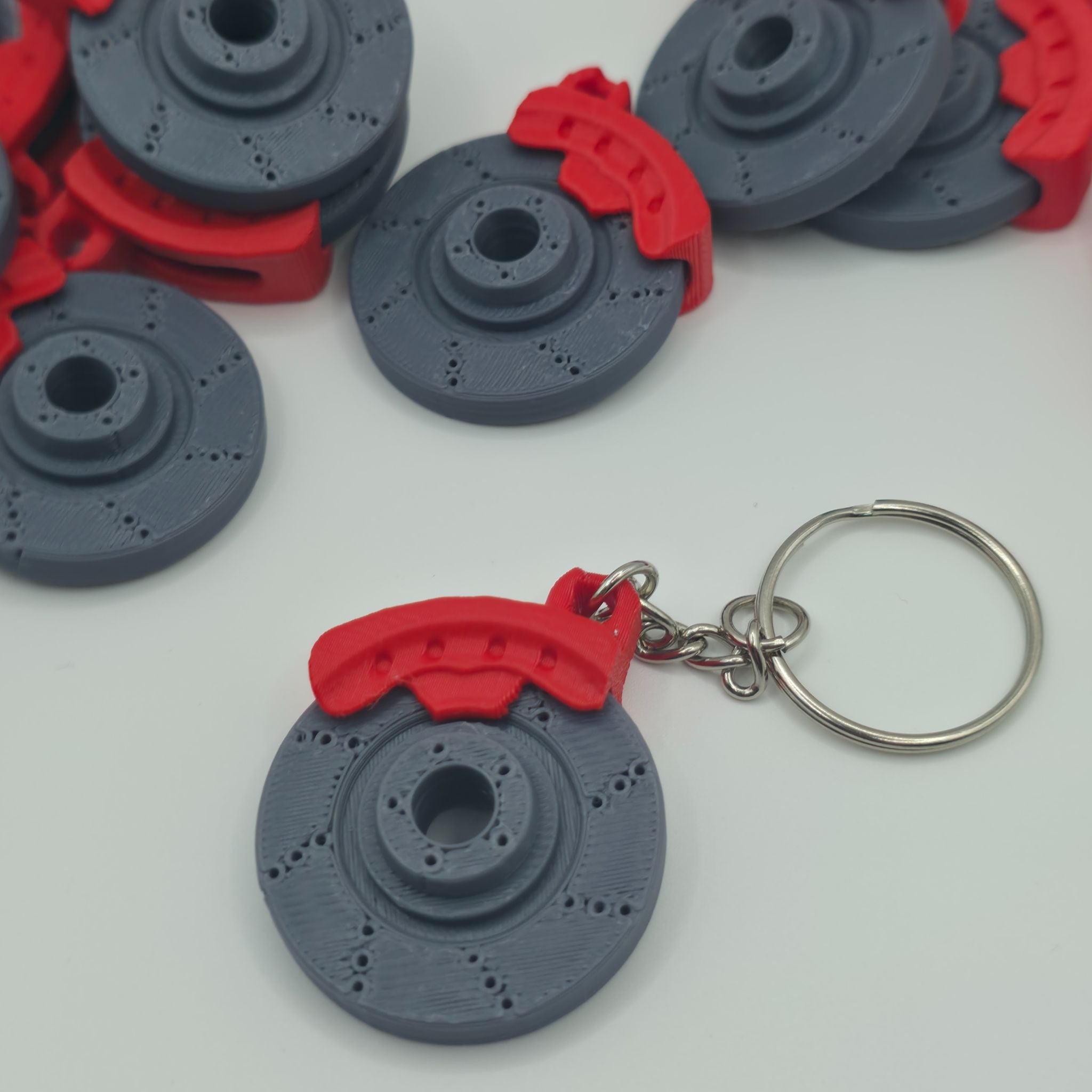 Performance Disc Brake Keychain - High-Detail 3D Printed JDM Car Guy Gift