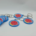 Colombia National Team Soccer Keychain | 3D Printed Multi-Color FCF Logo