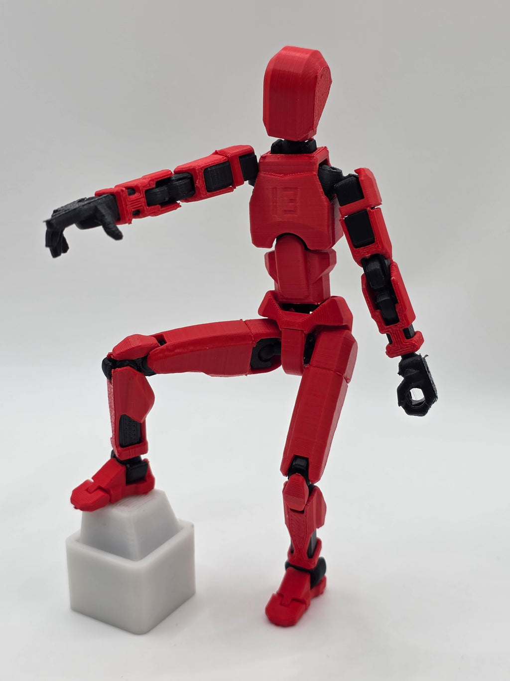 DIY Articulated Robot Model Kit - 3D Printed Poseable Fidget Action Figure