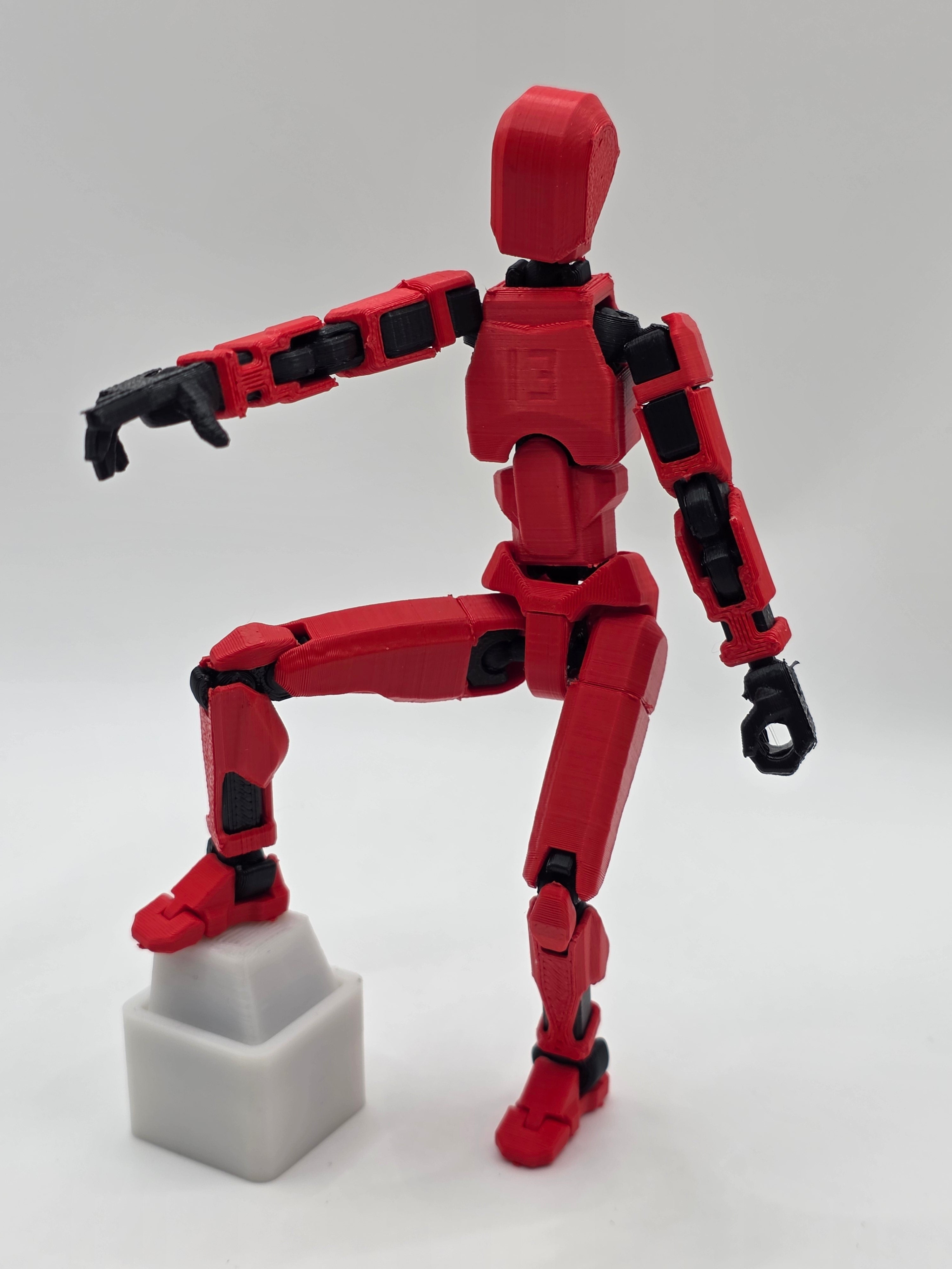 DIY Articulated Robot Model Kit - 3D Printed Poseable Fidget Action Figure
