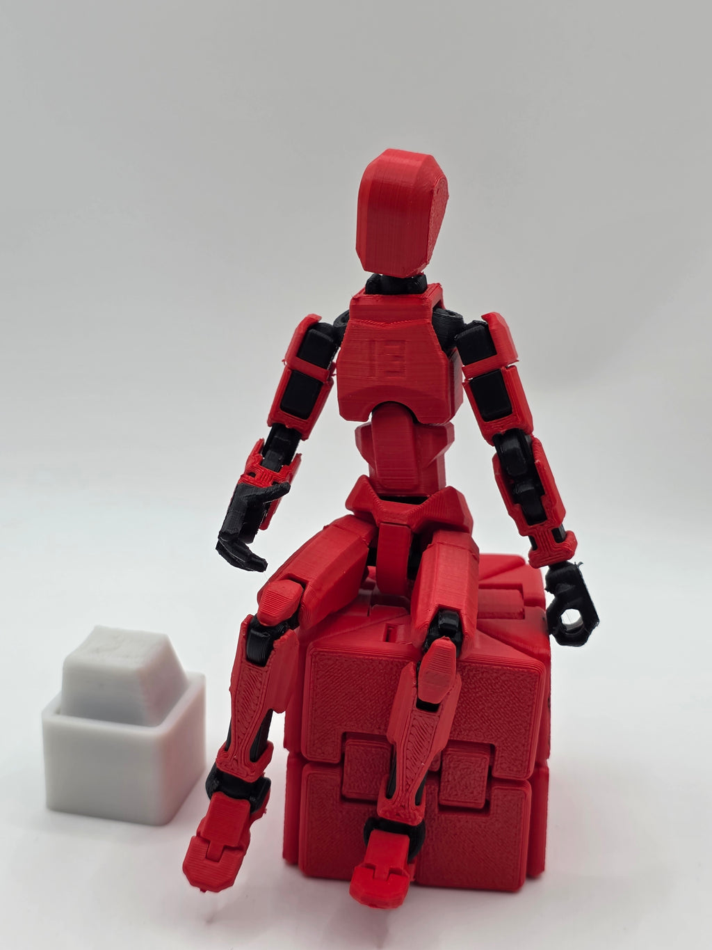 DIY Articulated Robot Model Kit - 3D Printed Poseable Fidget Action Figure