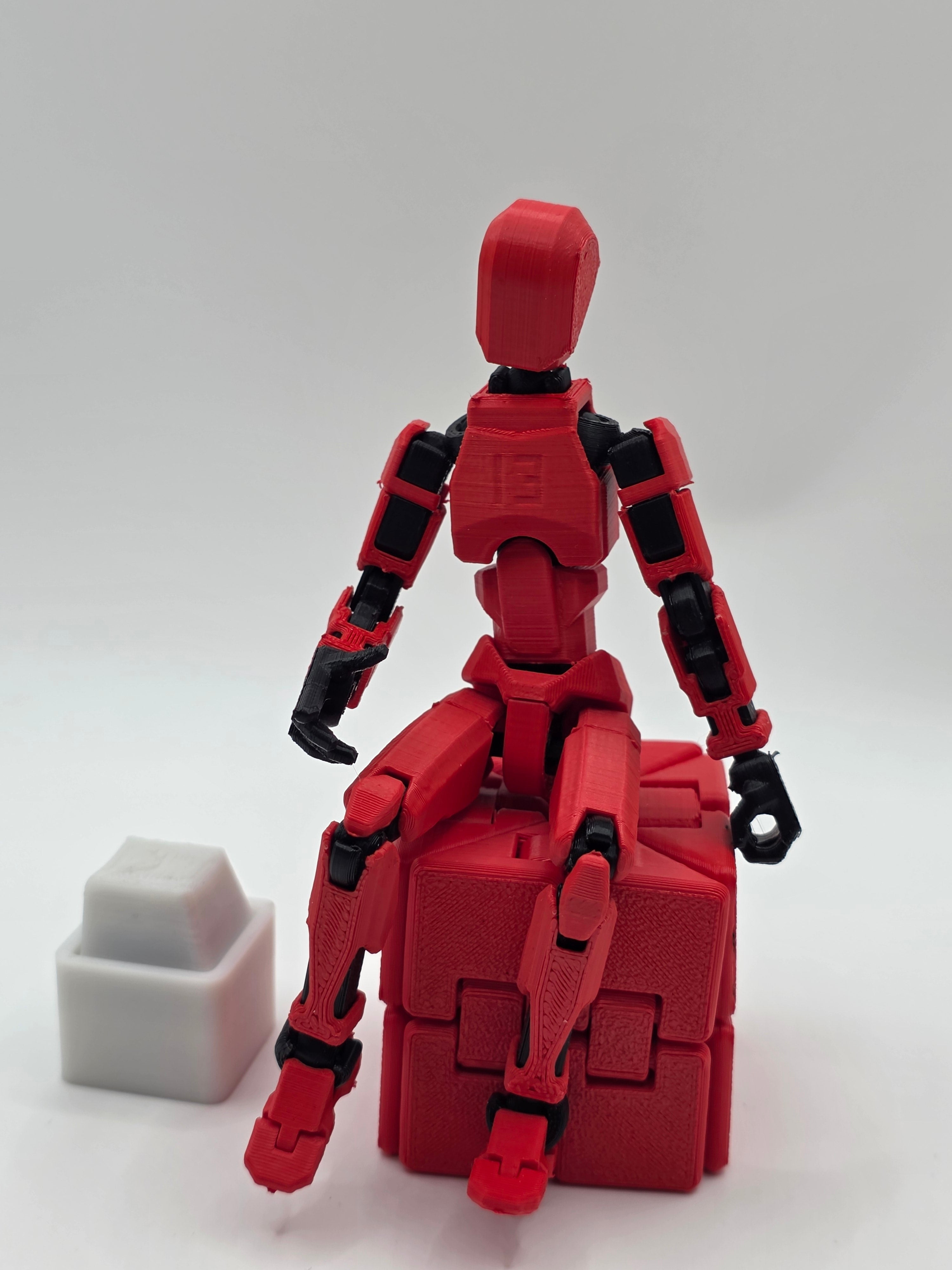 DIY Articulated Robot Model Kit - 3D Printed Poseable Fidget Action Figure