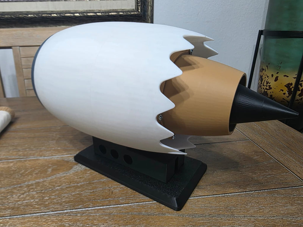 Large-Scale Turbofan Engine Replica | Premium Aerospace Display Model by 3D Nuke Toyz
