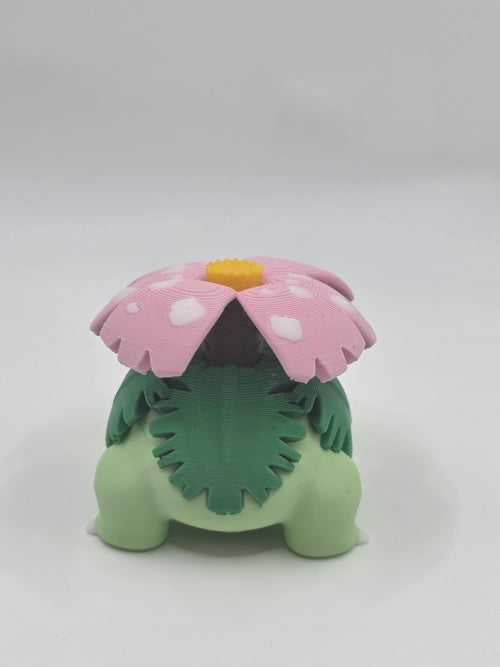 3D Printed Venusaur Figure – Multi-Color Pokémon Collectible & Desk Decor
