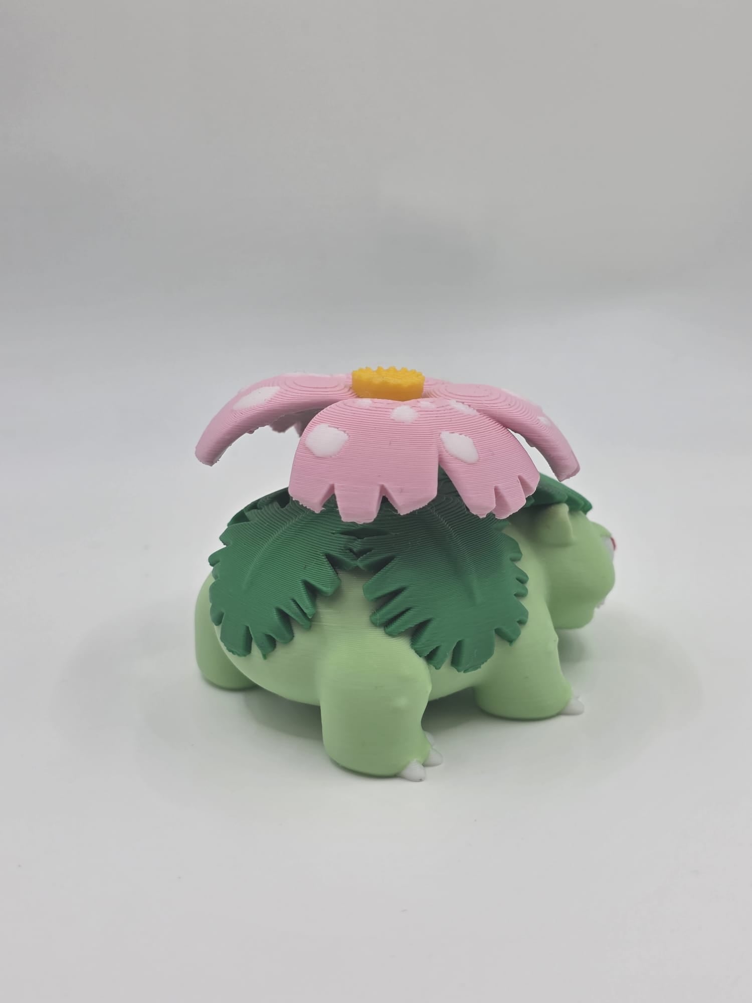 3D Printed Venusaur Figure – Multi-Color Pokémon Collectible & Desk Decor