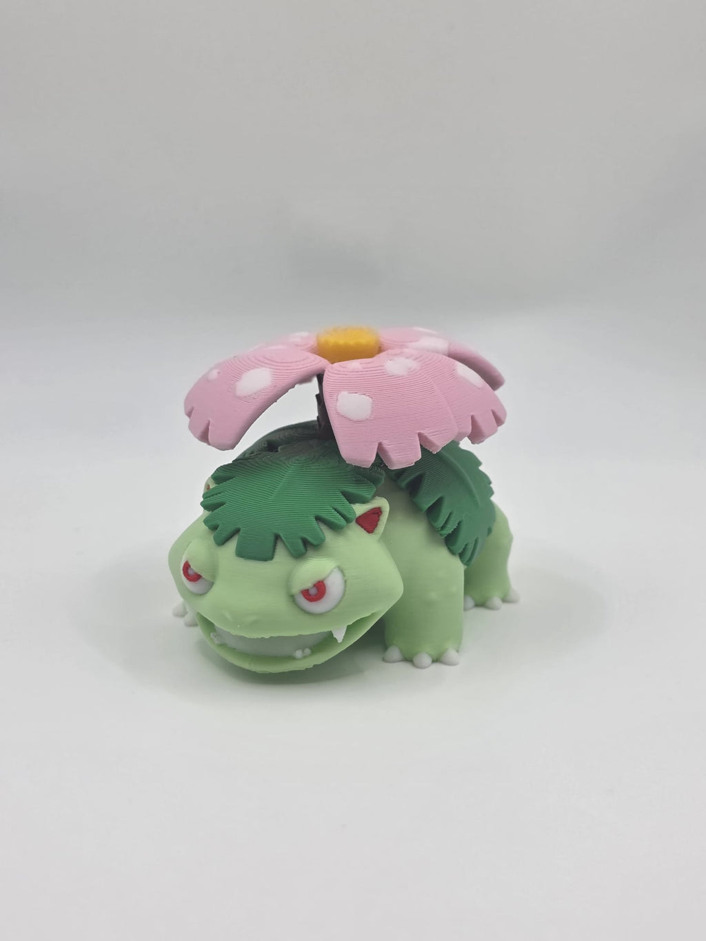 3D Printed Venusaur Figure – Multi-Color Pokémon Collectible & Desk Decor