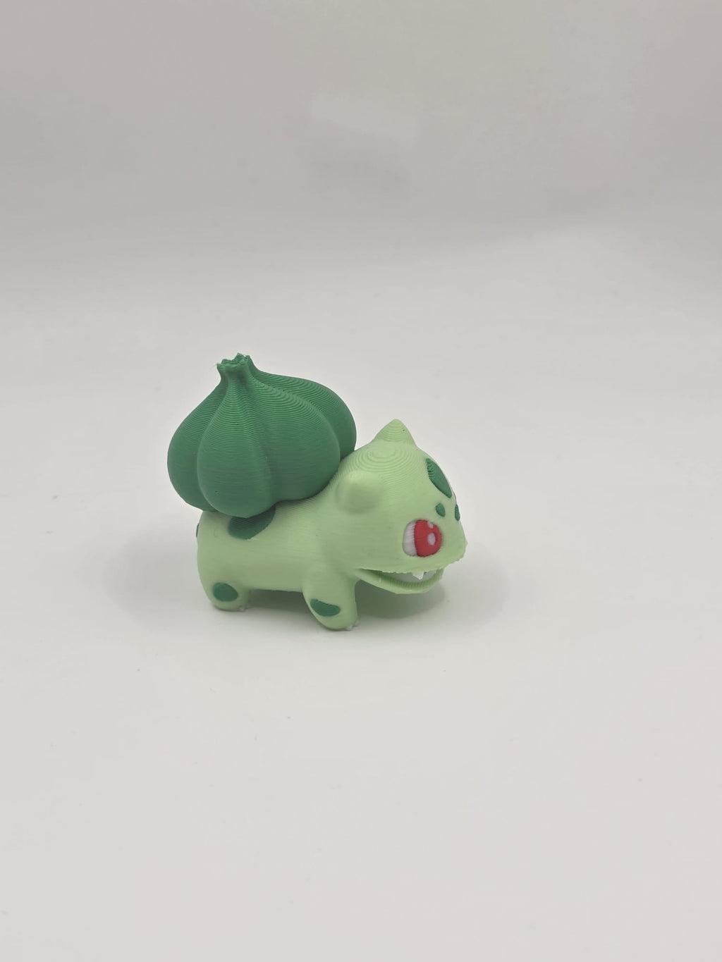 3D Printed Bulbasaur Figure – Multi-Color Pokémon Collectible & Desk Toy