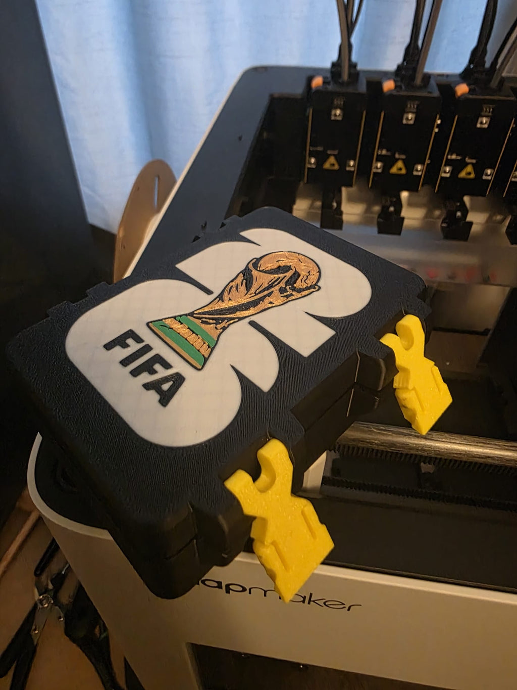 Custom 3D Printed FIFA World Cup 2026 Sticker Storage Box - Organizer Case for Soccer Collectors