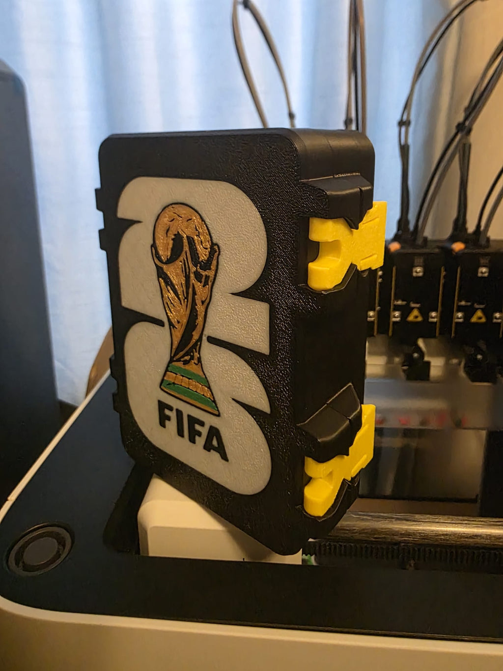 Custom 3D Printed FIFA World Cup 2026 Sticker Storage Box - Organizer Case for Soccer Collectors