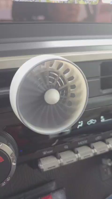 Turbine Air Freshener | Custom 3D Printed Car Accessory | 3D Nuke Toyz