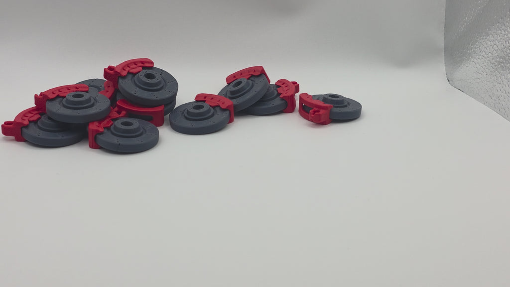 Performance Disc Brake Keychain - High-Detail 3D Printed JDM Car Guy Gift